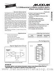 MAX9315EUP datasheet pdf MAXIM - Dallas Semiconductor
