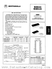 MCM5101 datasheet pdf Motorola