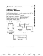 54LS256DMQB datasheet pdf National Semiconductor