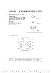 M4565 datasheet pdf Unisonic Technologies
