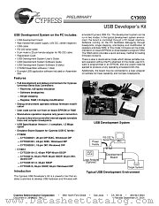 CY3651 datasheet pdf Cypress