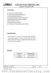 LTS4801G datasheet pdf Lite-On Technology Corporation