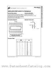 DM74LS450N datasheet pdf National Semiconductor