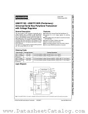 USB1T1102R datasheet pdf Fairchild Semiconductor