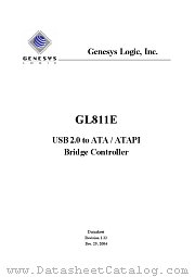 GL811E datasheet pdf Genesys Logic