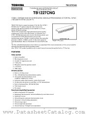 TB1227CNG datasheet pdf TOSHIBA