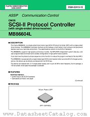 MB86604 datasheet pdf Fujitsu Microelectronics