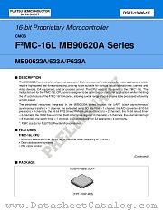 MB90P623PFV datasheet pdf Fujitsu Microelectronics