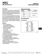 UPD71051C-10 datasheet pdf NEC
