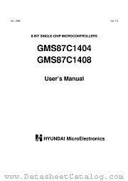 GMS87C1408 datasheet pdf Hynix Semiconductor