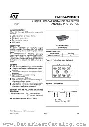 EMIFYY-XXXZZCX datasheet pdf ST Microelectronics