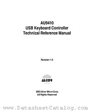 AU9410 datasheet pdf Alcor Micro Corp