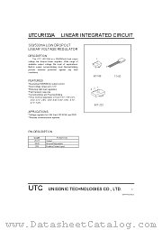 UTCUR133 datasheet pdf Unisonic Technologies