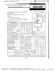 2SC3309 datasheet pdf TOSHIBA