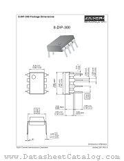 8DIP300 datasheet pdf Fairchild Semiconductor