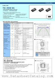 TG-3530SA datasheet pdf etc