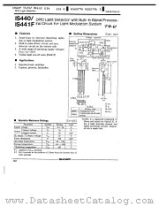 IS440F datasheet pdf SHARP