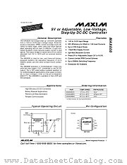 MAX608ESA datasheet pdf MAXIM - Dallas Semiconductor