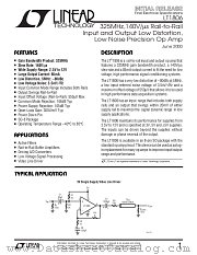 LT1806CS8 datasheet pdf Linear Technology