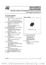 M30L0R8000B0ZAQT datasheet pdf ST Microelectronics