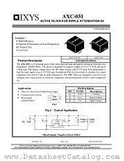 AXC-051 datasheet pdf IXYS Corporation