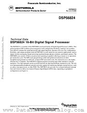 DSP56824/D datasheet pdf Motorola
