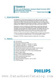 TDA9910 datasheet pdf Philips