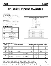 BLX13C datasheet pdf Advanced Semiconductor