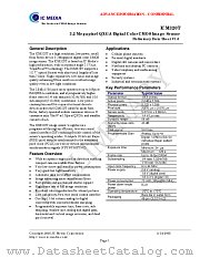 ICM320TGADA datasheet pdf etc