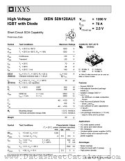 IXDN50N120AU1 datasheet pdf IXYS Corporation