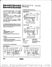 BA4402 datasheet pdf ROHM