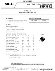 2SK3812 datasheet pdf NEC