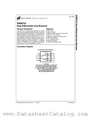 DS9637AMJ/883 datasheet pdf National Semiconductor