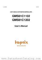 GMS81C1202 datasheet pdf Hynix Semiconductor