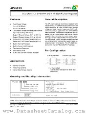 APL5523KAC-TUL datasheet pdf ANPEC Electronics Corporation