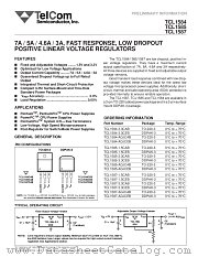 TCL1587-ADJCAB datasheet pdf TelCom Semiconductor