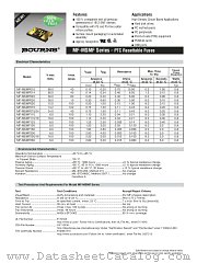 MF-MSMF200 datasheet pdf BOURNS