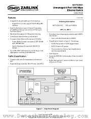 MVTX2801 datasheet pdf Zarlink Semiconductor