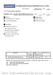 ELM-1081SURWA/S530-A2 datasheet pdf Everlight Electronics