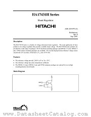 HA17431H datasheet pdf Hitachi Semiconductor