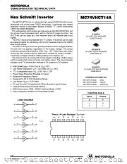 MC74VHCT14ADT datasheet pdf ON Semiconductor