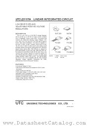 UTCLD1117 datasheet pdf Unisonic Technologies