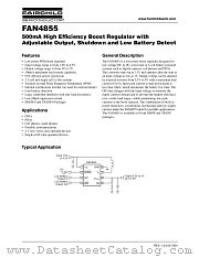 FAN4855MU datasheet pdf Fairchild Semiconductor