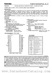 TC58FVT160-10 datasheet pdf TOSHIBA