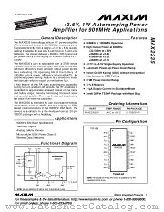 MAX2235EUP datasheet pdf MAXIM - Dallas Semiconductor