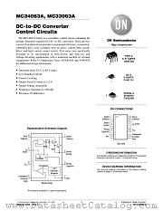 MC34063BDR2 datasheet pdf ON Semiconductor