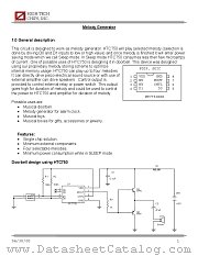 HTC750SC datasheet pdf etc