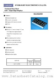 ELT-512GWB datasheet pdf Everlight Electronics