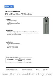 PD638C datasheet pdf Everlight Electronics