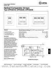 OPR5001B datasheet pdf Optek Technology